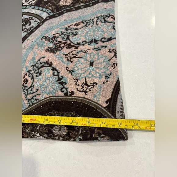 Papillon 3/4 Sleeves Patterned Sweater Dress Size Large - Picture 8 of 9